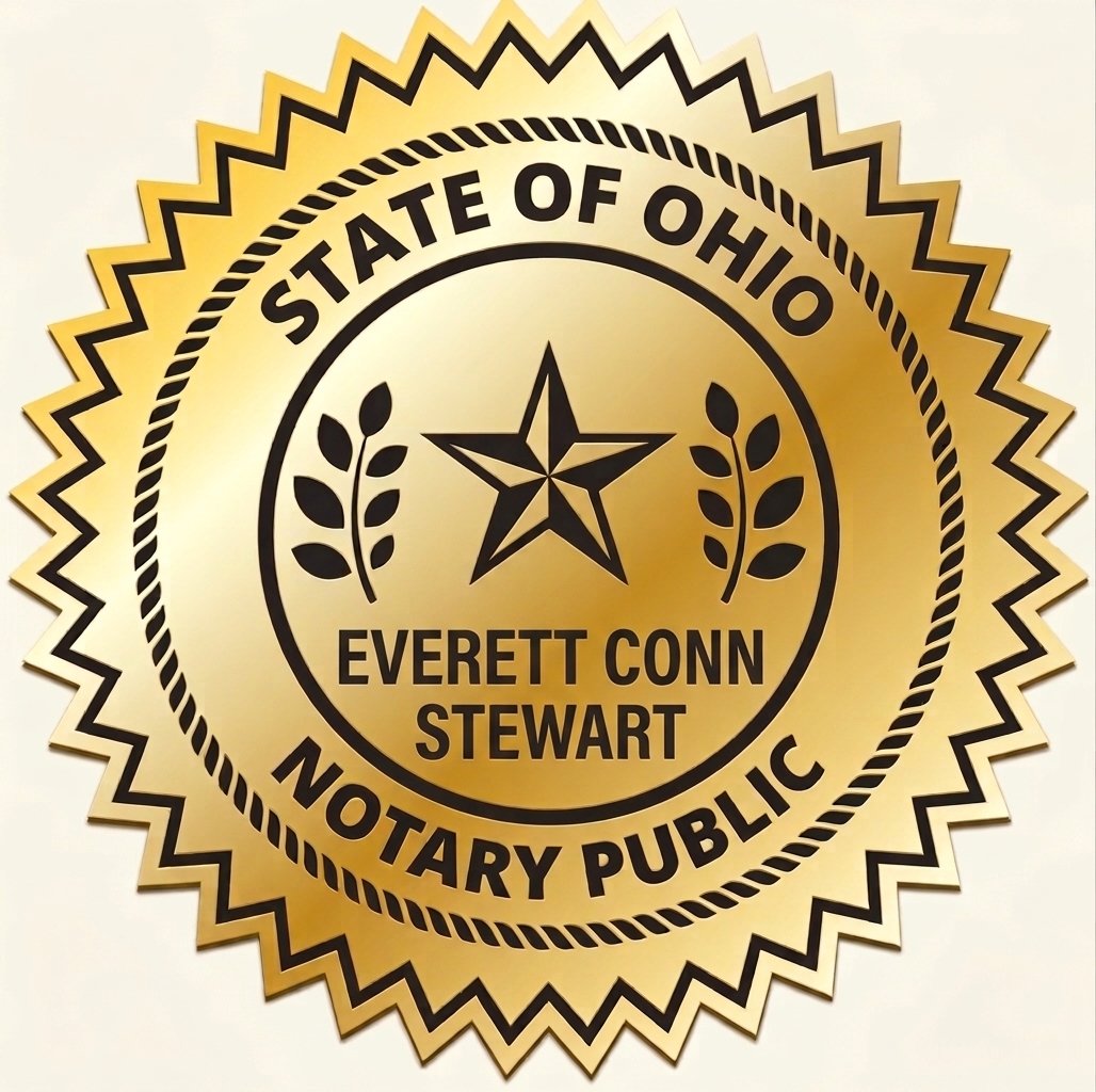 State of Ohio Notary Public Seal